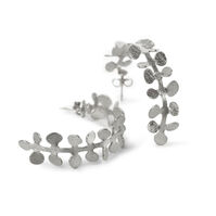 Pendientes Claudia Color Plata Grande T. Única-220723 Pendientes Claudia Color Plata Grande T. Única-220723 1